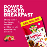 Muesli & Crunchy Granola (400gmX2) - Nutzilla